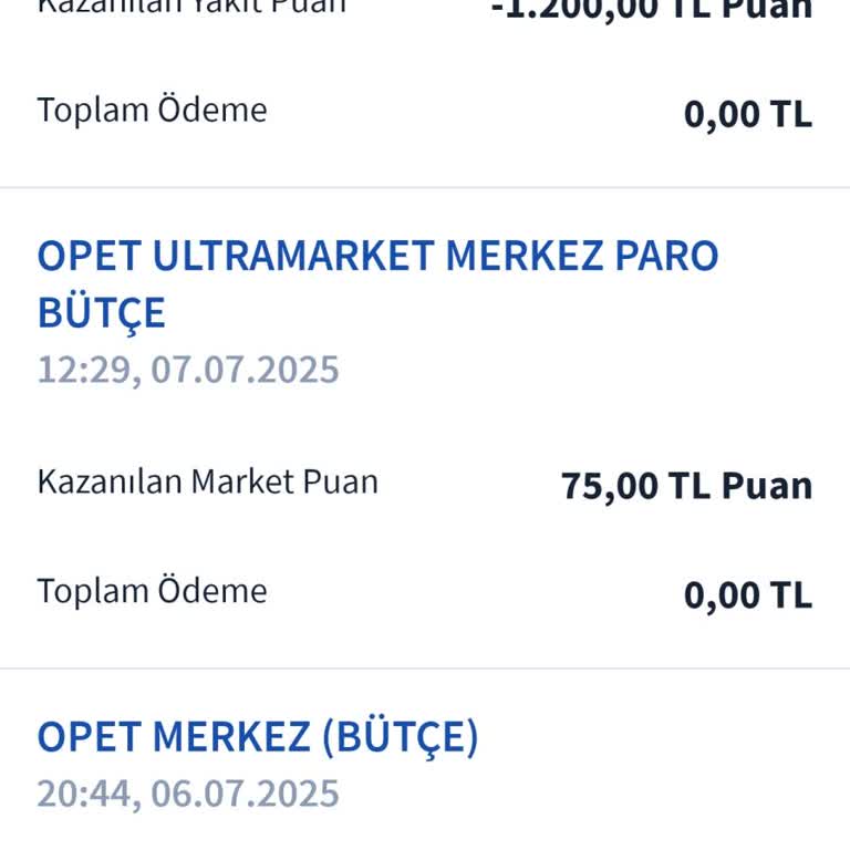 Bilgilendirme Yapılmadan Opet Puanlarım Silindi, Mağdur Edildim