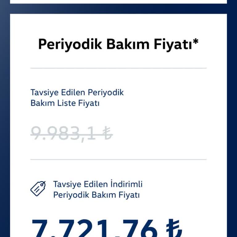 Aynı Bakım İçin Fahiş Fiyat Farkı Ve Açıklama Eksikliği