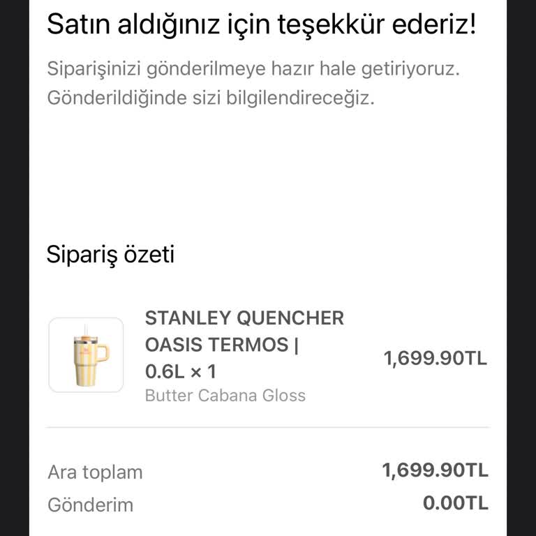 İki Ay Geçti, Termos Siparişim Hâlâ Teslim Edilmedi Ve Muhatap Bulamıyorum