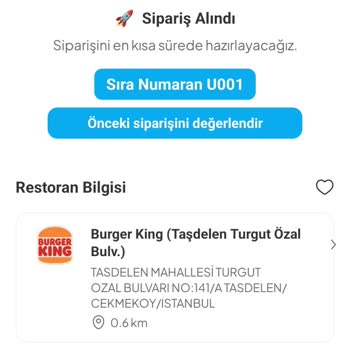 Kapalı Restoran Üzerinden Verilen Sipariş Teslim Edilmedi, İade Ve Destek Sorunu