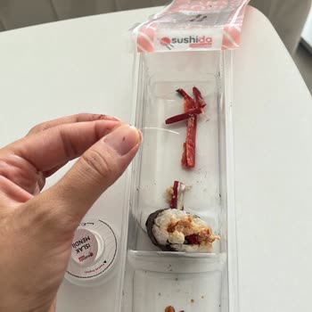 Dardanel Sushi Wrap Ürününde Kılçık Çıkması