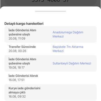İade Kargom Günlerdir Transfer Merkezinde Bekliyor, Paramı Alamıyorum