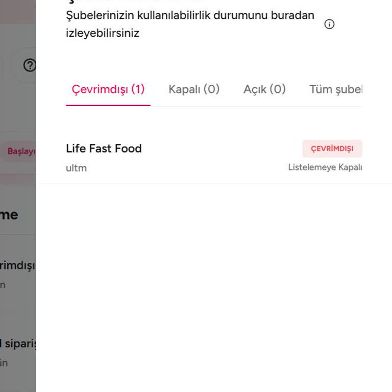 Yemeksepeti Panelimizin 3 Aydır Çevrimdışı Olması Mağduriyet Yaratıyor