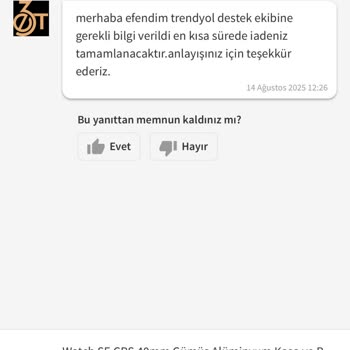 Apple Watch Siparişim Kayboldu Ücret İadesi Yapılmıyor Mağduriyetim Artıyor