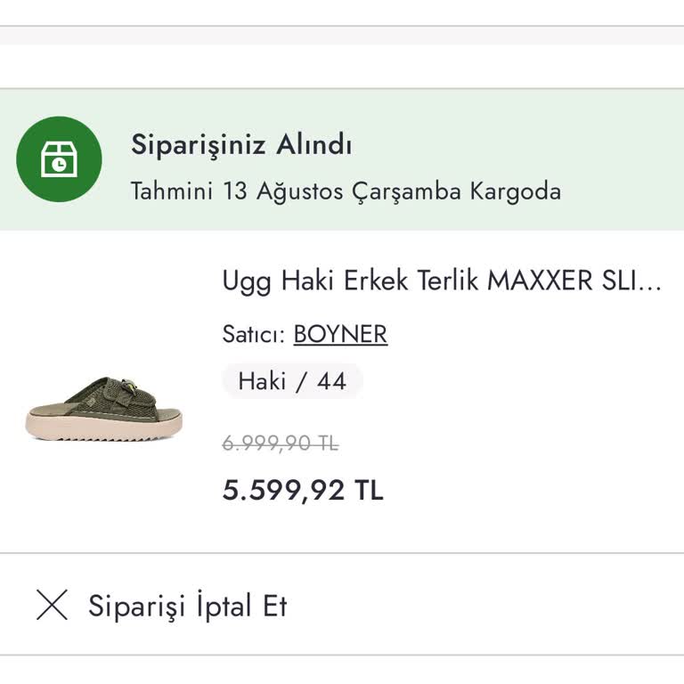 Boyner'den Aldığım Ürün Zamanında Kargolanmadı, Müşteri Hizmetleri Çözüm Sunmuyor