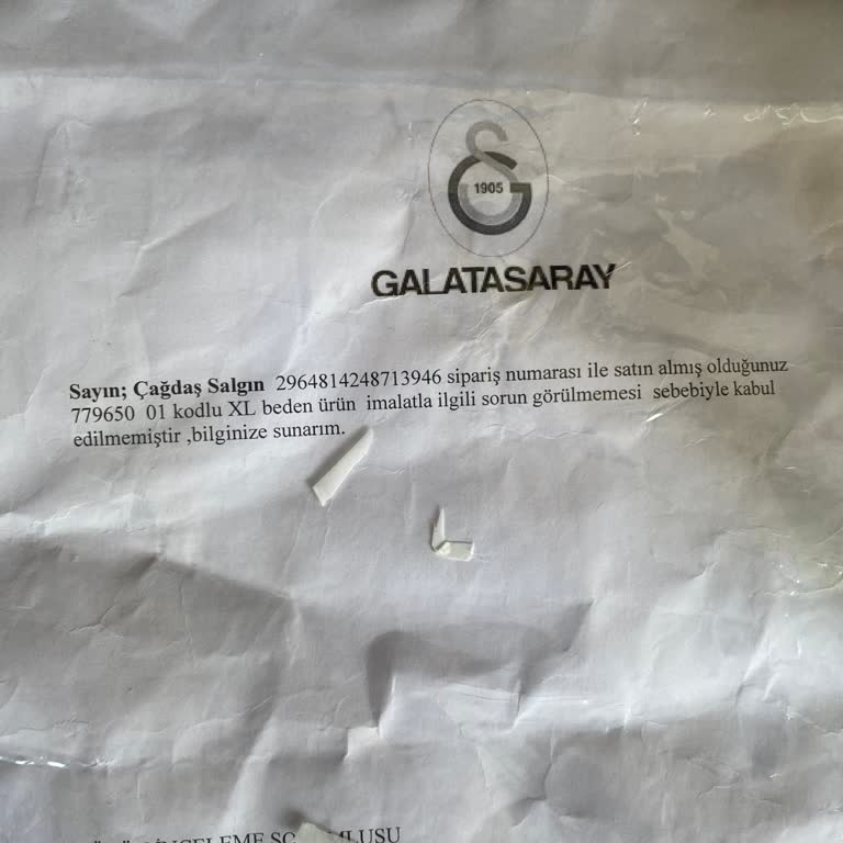 İlk Kullanımda Formanın Baskısı Çıktı, Müşteri Hizmetleri İlgilenmedi