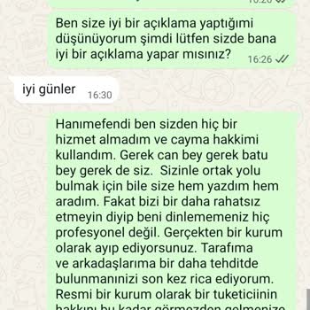Cayma Hakkım Reddedildi, Tehdit Ve Baskı İle Mağdur Edildim