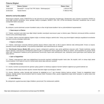 Çocuklar İçin Uygun Olmayan Yataklar Ve Kapora İadesi Sorunu