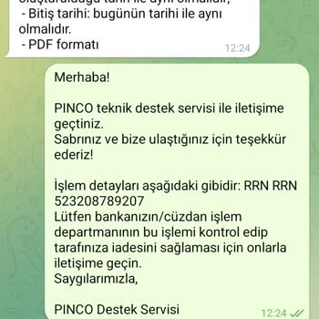 Pinco Casino Para Çekim Talebim 3 Gündür Sonuçlanmadı, Destek Yanıt Vermiyor