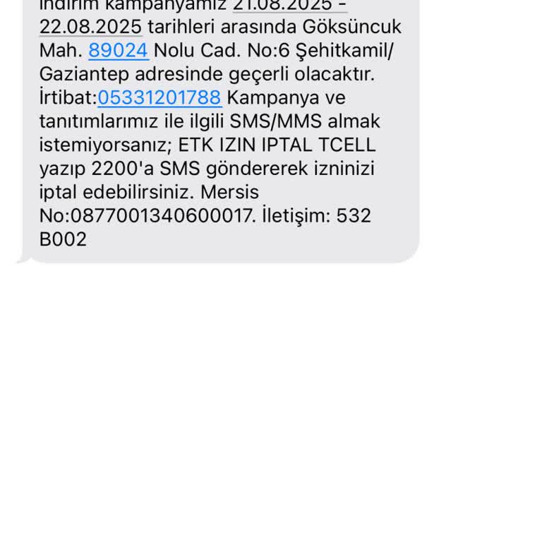 Turkcell Club Kampanya Mesajlarının İptal Edilememesi Ve Sürekli Rahatsız Edilme
