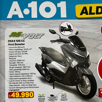 A101 Mağazasında Motosiklet Fiyatı Katalogdan Farklı Çıktı, Müşteri Hizmetlerine Ulaşılamıyor