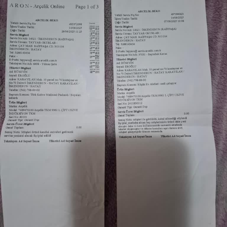 Arçelik Kahve Makinesinde Paslanma Ve Garanti Kapsamında Cezve Değişimi Sorunu