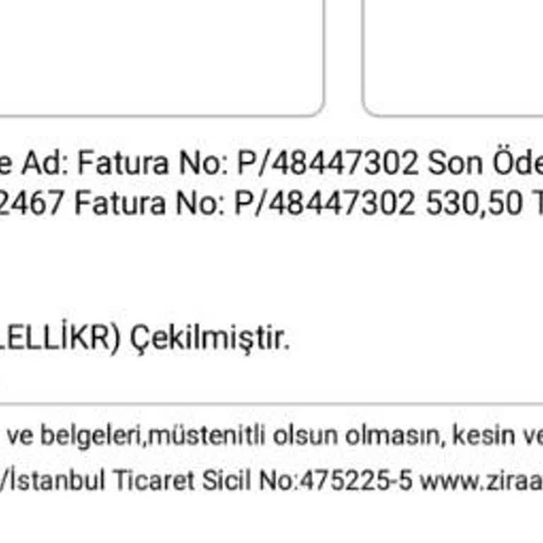 Otomatik Ödeme Talimatı İptalinde Ziraat Bankası Mağduriyeti