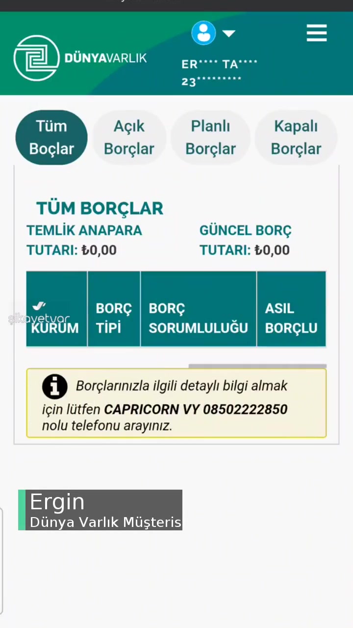 Dünya Varlık Borç Bitmesine Rağmen Kaldırılmayan İcra Takibi videonun kapak resmi