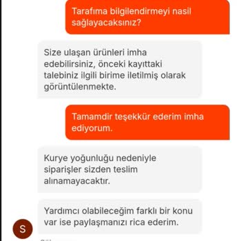 Küflü Köfte Gönderildi İade Yapılmadı Mağduriyetim Giderilmiyor