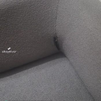 Modalife Her İki Koltuk Aynı Yerinden Yırtıldı