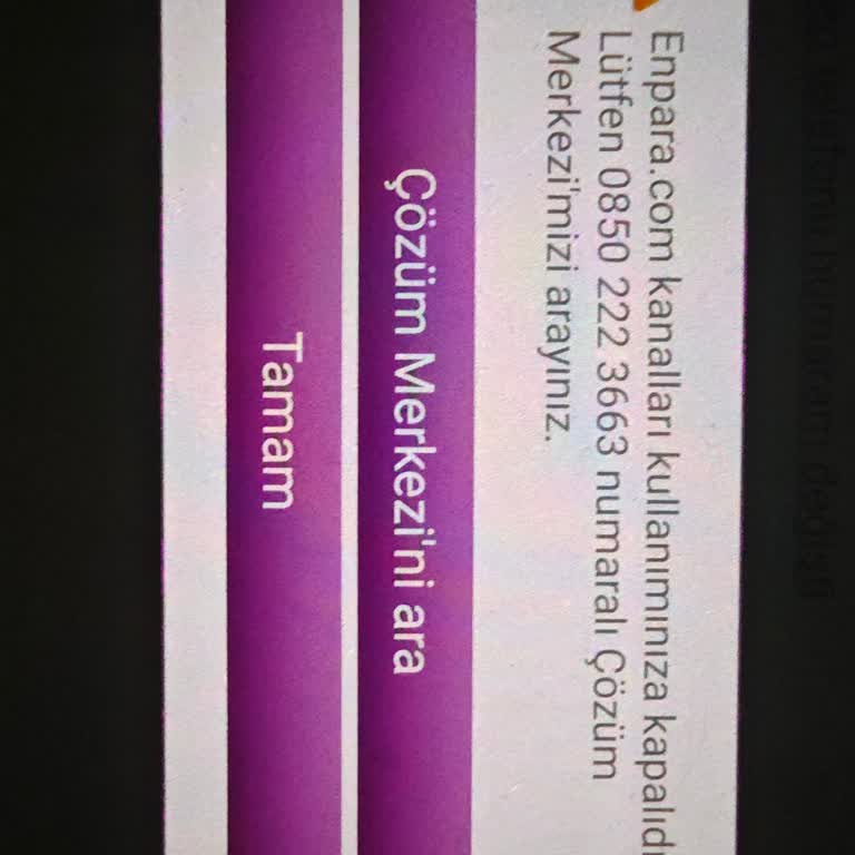 12 Yıllık Müşteriye Bilgilendirme Yapılmadan Enpara Hesabım Kapatıldı