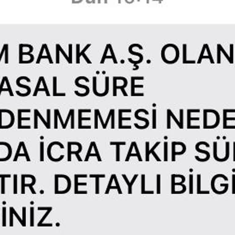 Kredi Borcumun Taksitlendirilmesi Talebime Olumsuz Yanıt Verildi