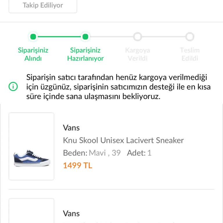 İndirimli Alınan Ayakkabı Günlerdir Gönderilmiyor Satıcıya Ulaşılamıyor