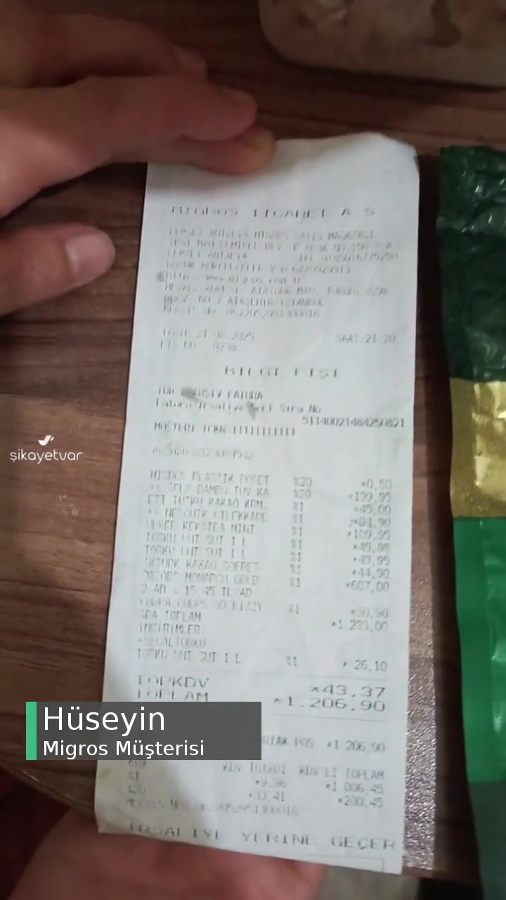 Migros Kampanya Sıkıntısı! videonun kapak resmi