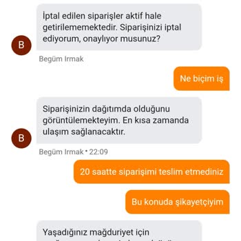 Migros Siparişim Zamanında Teslim Edilmedi, Müşteri Hizmetleri Çözüm Sunmadı