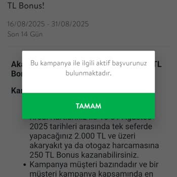 TEB Bonus Akaryakıt Kampanyasında Başvuru Sorunu Ve Çözüm Eksikliği
