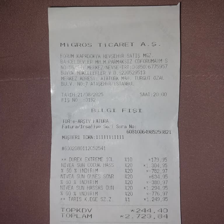 Migros Sanal Markette Sistem Hatası Nedeniyle İndirimden Faydalanamama Mağduriyeti