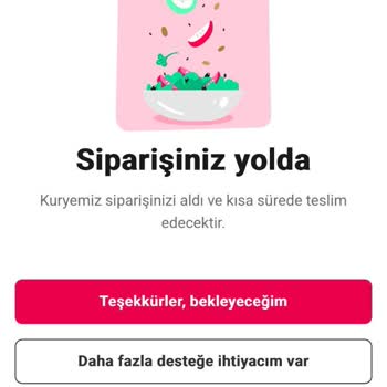 Sipariş Teslim Edilmeden Teslim Edilmiş Görünüyor