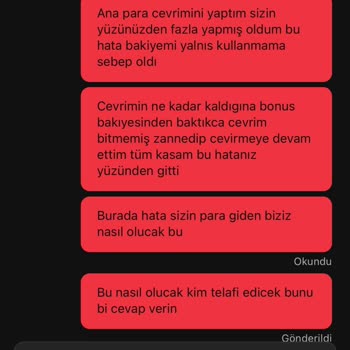 Teknik Sorun Nedeniyle Promosyon Kazancım Engellendi, Mağduriyetim Giderilmiyor