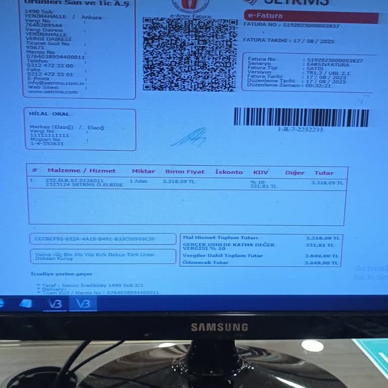 Setrms Elazığ Şubesinden Alınan Elbise Tadilatsız Ve Kusurlu Teslim Edildi