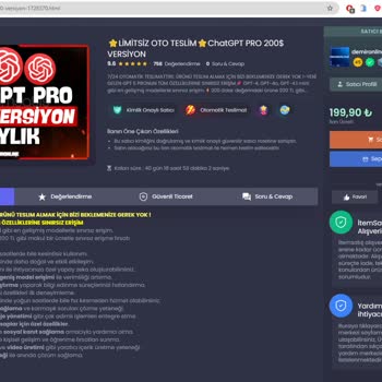 Kişisel Veri İhlali Ve Kullanılamayan ChatGPT Plus Hizmeti Nedeniyle Mağduriyet