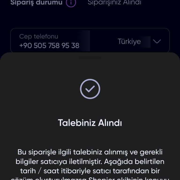 Ürün Yok, Para İadesi De Yapılmadı Mağdur Oldum