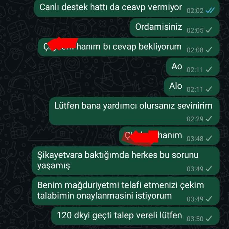 Göktürkbet Para Çekme Talebim Gecikti, Müşteri Hizmetlerine Ulaşamıyorum