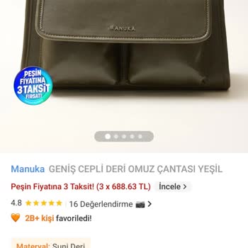 Stokta Olmayan Çanta Satışı Ve Siparişin Gönderilmemesi