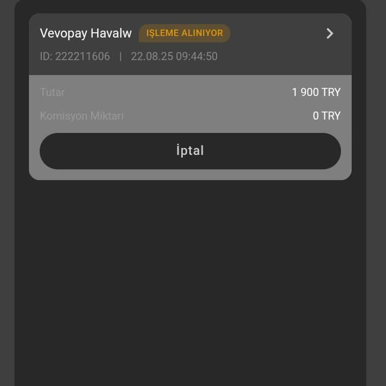 Betibas Para Çekim Talebim İşleme Alınmadı Ve Destek Alamıyorum