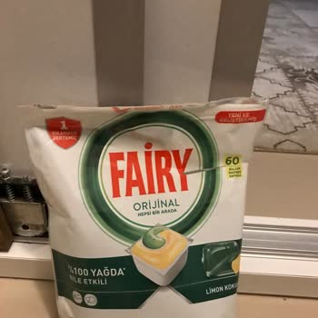 Aldığım Fairy 60'lı Tablet Paketi Eksik Çıktı