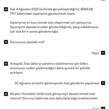 Teslimat Gecikti, Müşteri Hizmetleri Cevap Vermiyor!