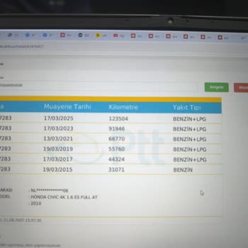 Sigorta Kaydında Kilometre Uyumsuzluğu İçin Açıklama Ve Düzeltme Bekliyorum