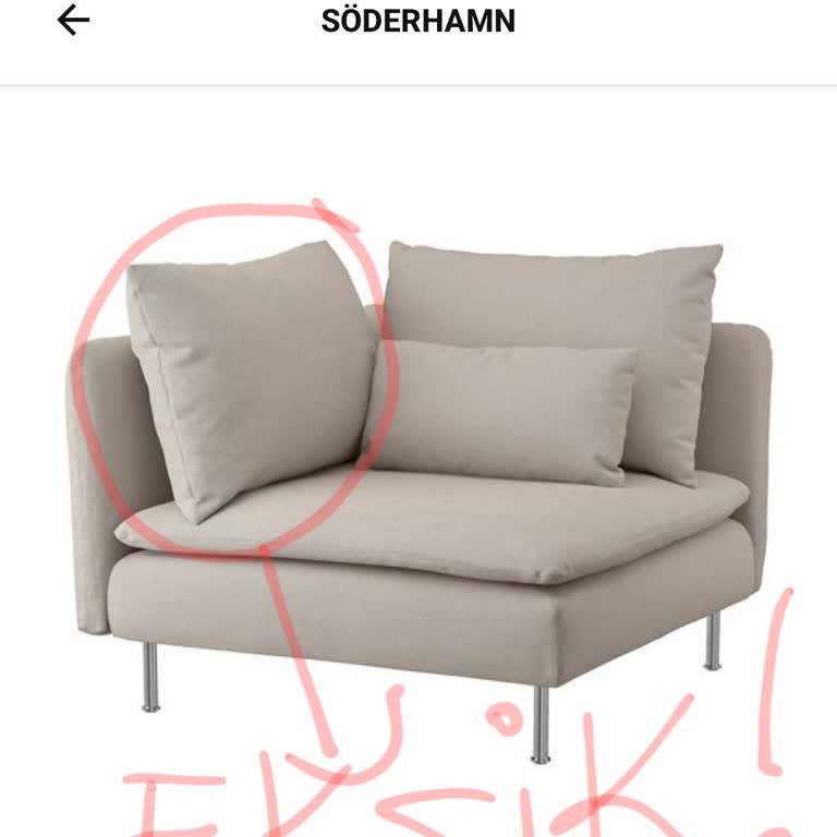 Söderhamn Koltuk Siparişimde Teslimat Eksikliği Ve Çözümsüzlük Yaşadım