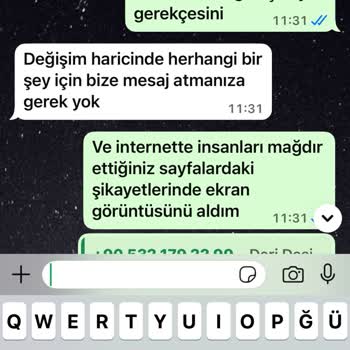 Faturasız Ve Kalitesiz Ürün, İade Reddi Ve Satıcıdan Kötü İletişim