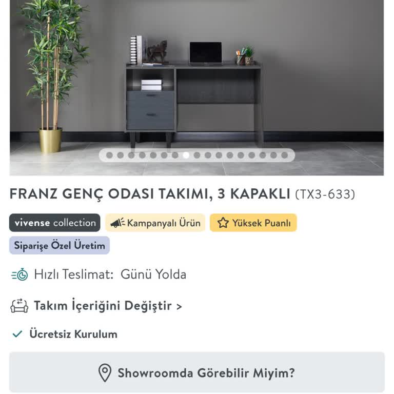 Takım Olarak Gösterilen Kitaplık Teslim Edilmedi, Çözüm Bekliyorum