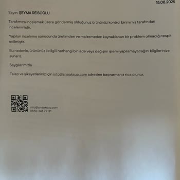 Kısa Sürede Yırtılan Ayakkabıya Ret Cevabı Mağduriyet Yaşattı