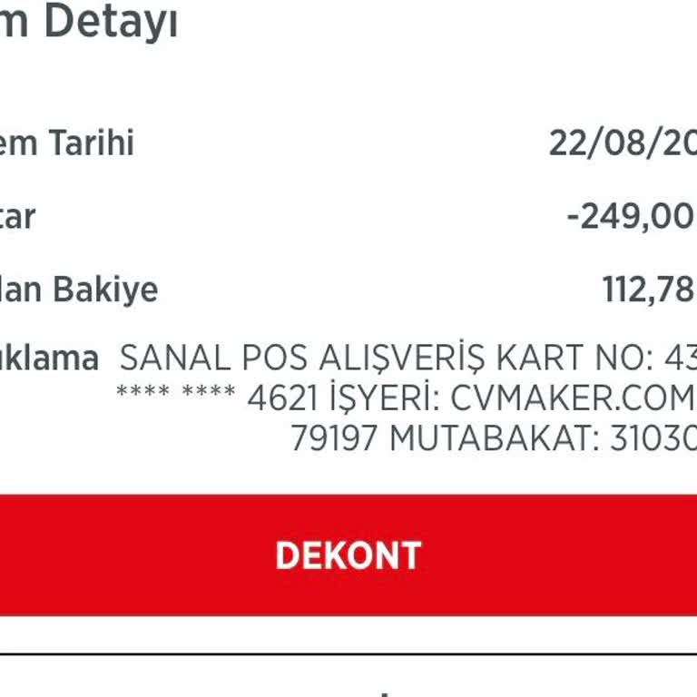 Onayım Olmadan Her Ay Kartımdan Ücret Çekildi