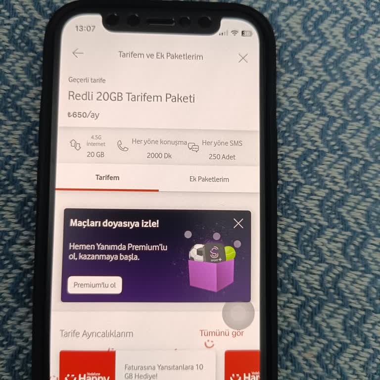 Vodafone Tarifemde Aniden Yapılan Yüksek Fiyat Artışı Mağduriyet Yarattı