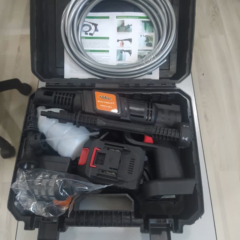 Robo Satın Aldığım Şarjlı Oto Yıkama Tabancasında Basınç Sorunu Ve Yetersiz Müşteri Hizmeti