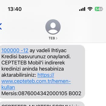 Kredi Başvurum Onaylandıktan Sonra Red Edildi