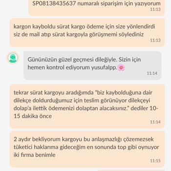 Kayıp Kargo İçin Çözüm Sunulmuyor, İade Sürecinde Mağduriyet Yaşıyorum