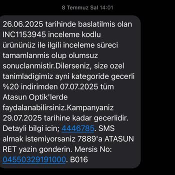Gözlükteki Çizik Sorunu Ve Garanti Sürecinde Yaşanan Mağduriyet