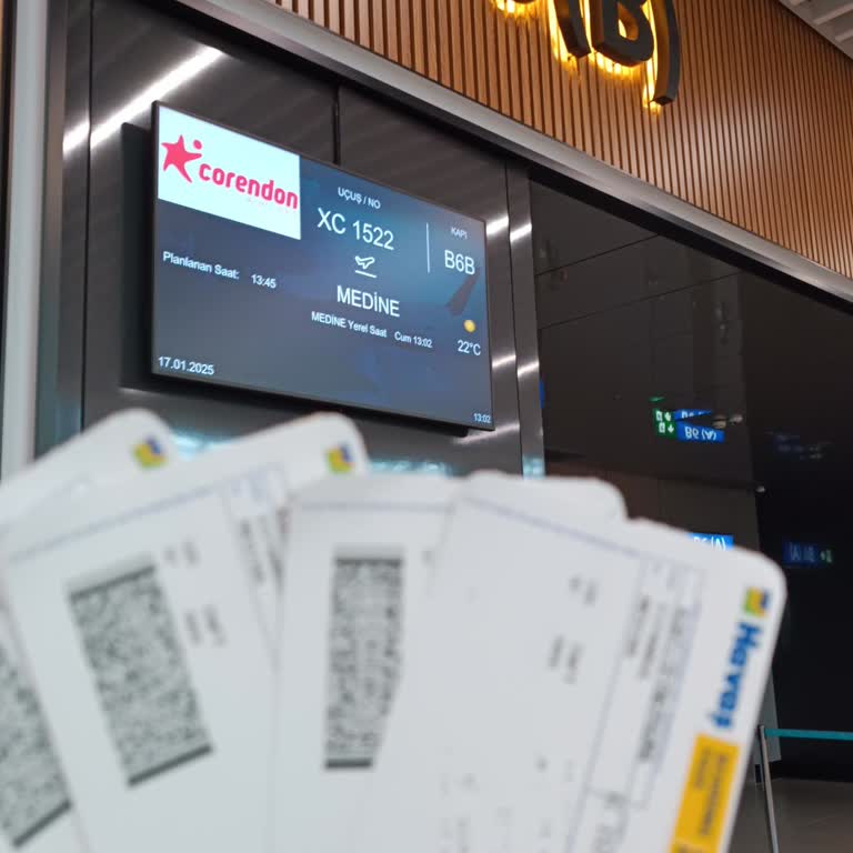 Umre Uçuşunda 6 Saatlik Rötar Ve Mağduriyet