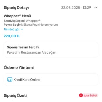 Siparişim İptal Edildi, Hem Yol Masrafım Hem Param Gitti!